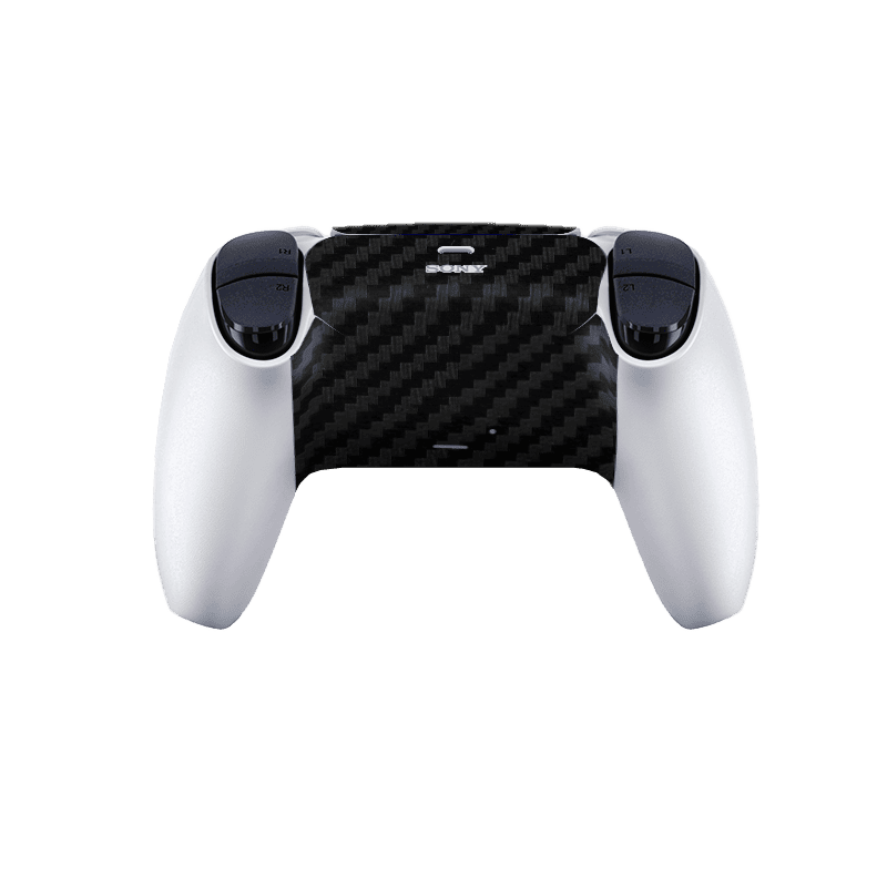 Fibra Carbono Rojo & Negro Skin Playstation 5 Slim