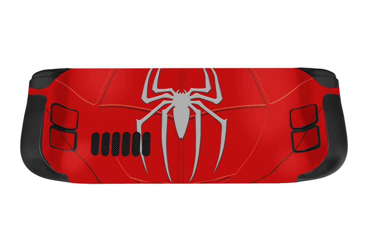 Spiderman Steam Deck Handheld Gaming Computer Skin