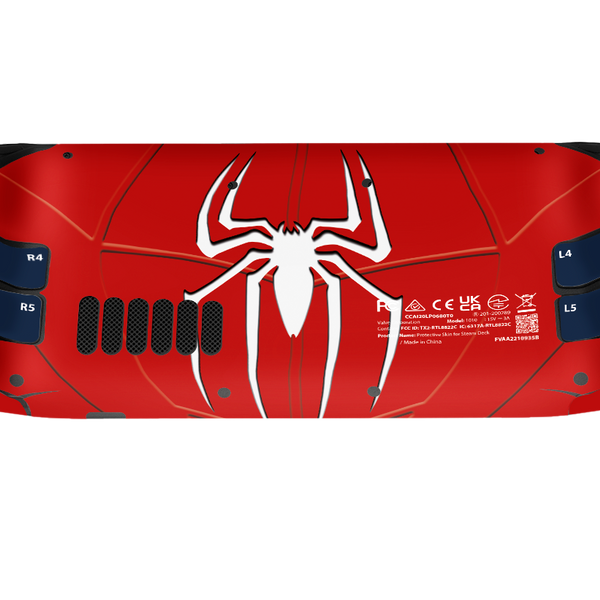 Spiderman Steam Deck Skin Xonebrand
