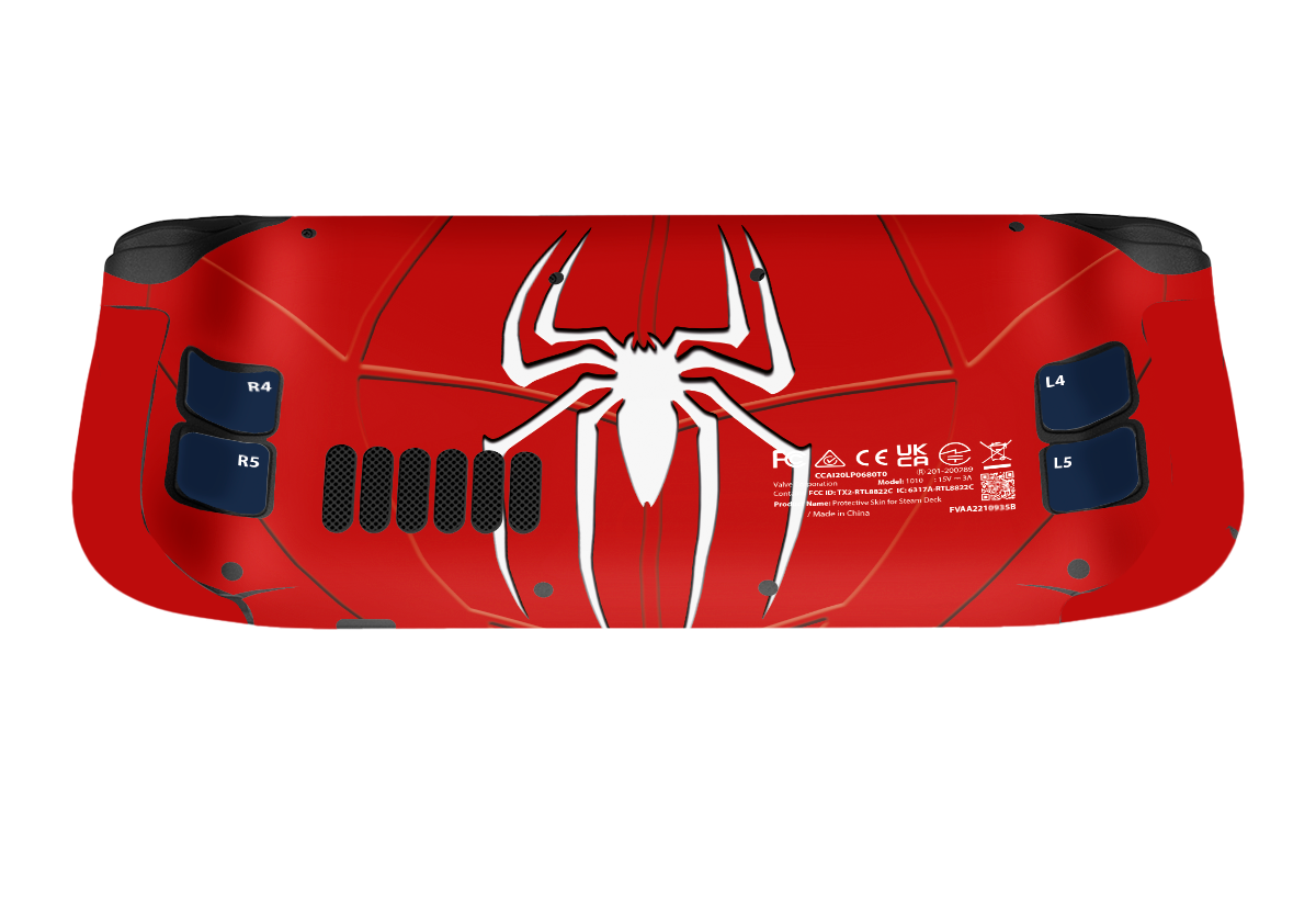Spiderman Steam Deck Skin Xonebrand