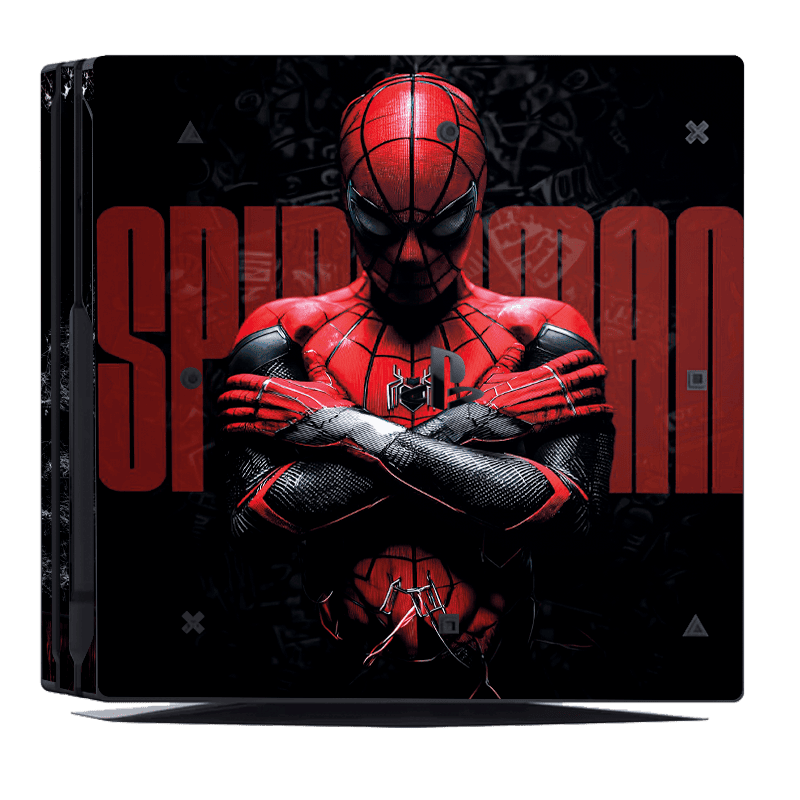 Spider-Man Skin Playstation 4 Pro Xonebrand