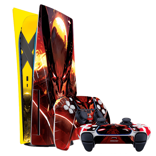 Wolverine Skin Playstation 5 Fat