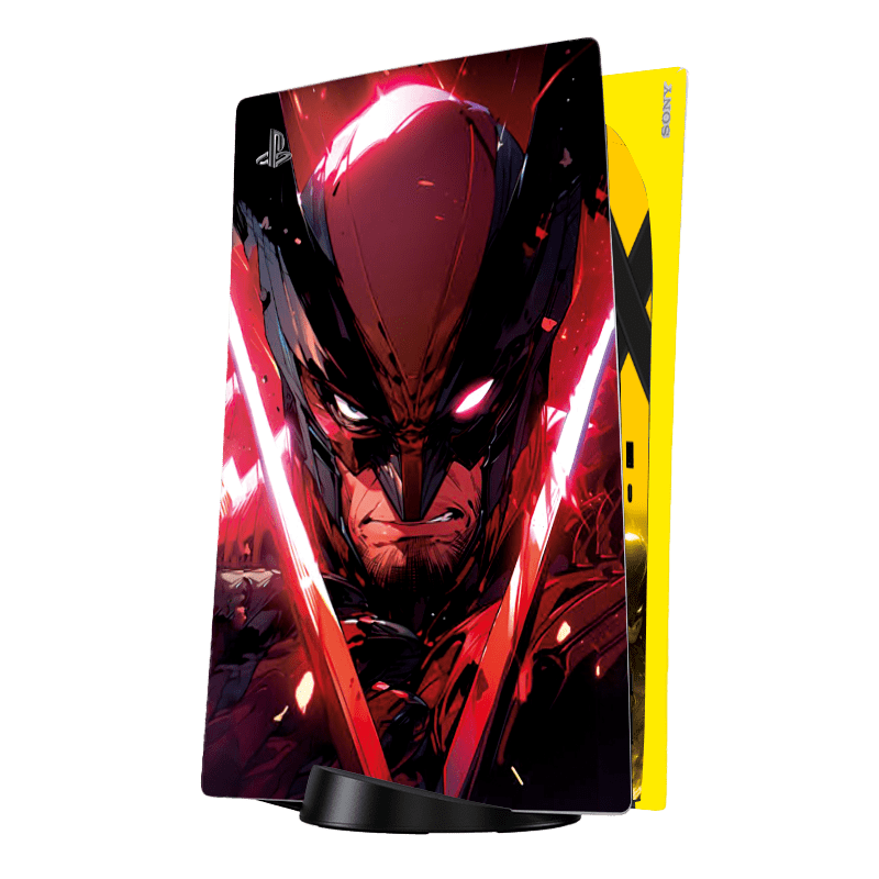Wolverine Skin Playstation 5 Fat