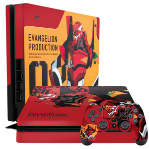 Evangelion Eva-02 PS4 Slim Bundle Skin