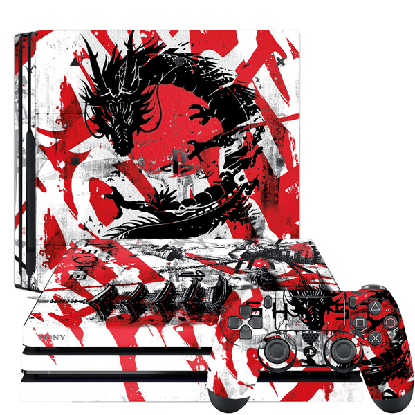 Ghost of Tsushima Skin Playstation 4 Pro Xonebrand