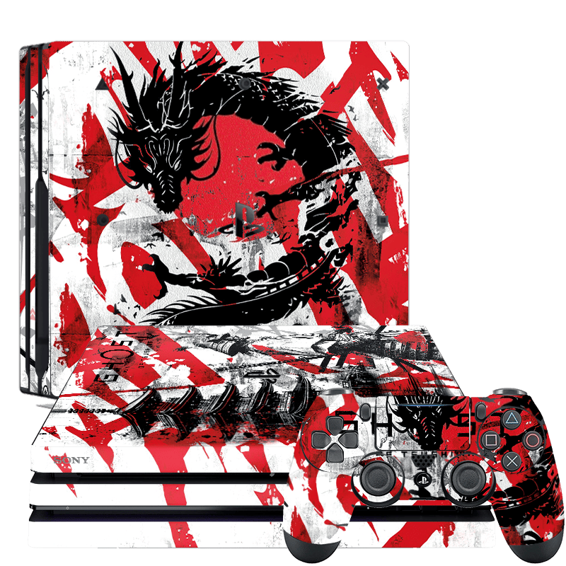 Ghost of Tsushima Skin Playstation 4 Pro Xonebrand