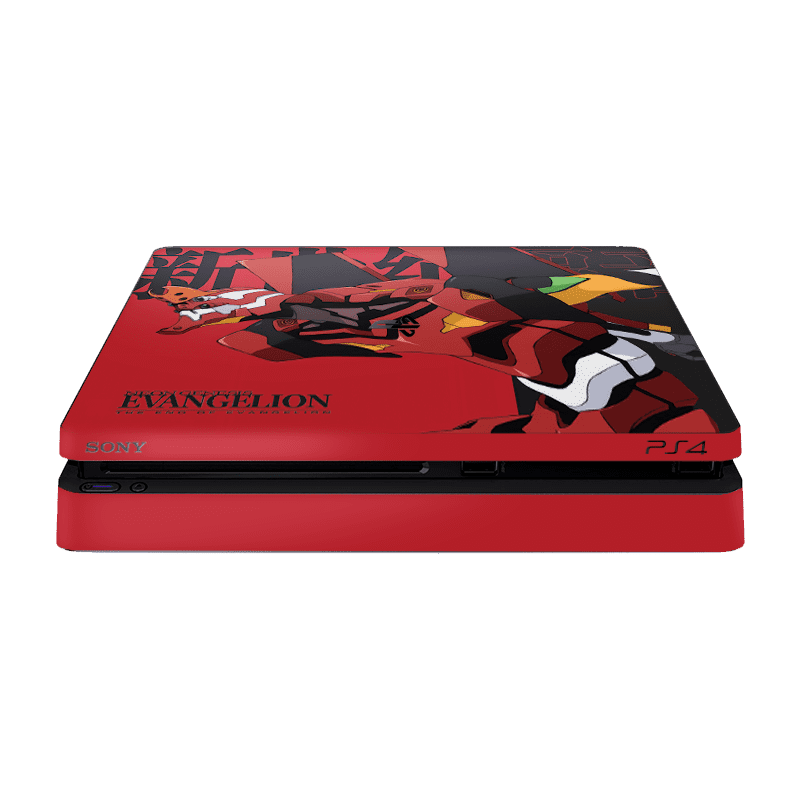 Evangelion eva 02 Skin Playstation 4 Slim Xonebrand