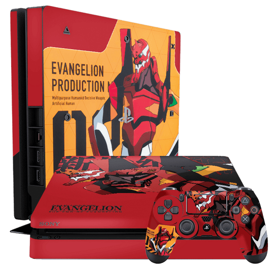 Evangelion eva 02 Skin Playstation 4 Slim