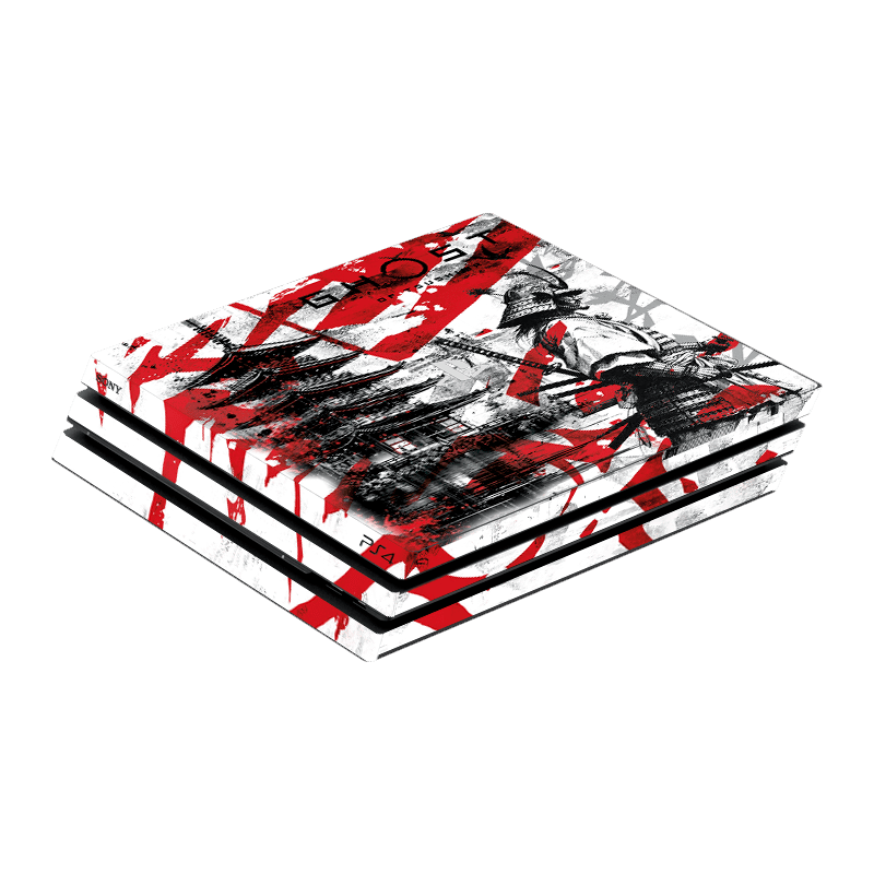 Ghost of Tsushima Skin Playstation 4 Pro Xonebrand