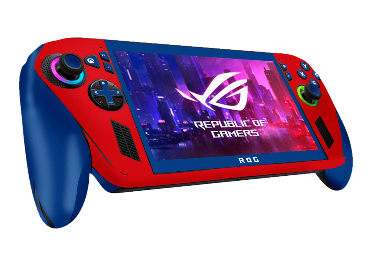 Superman ROG Xbox Ally Skin Xonebrand