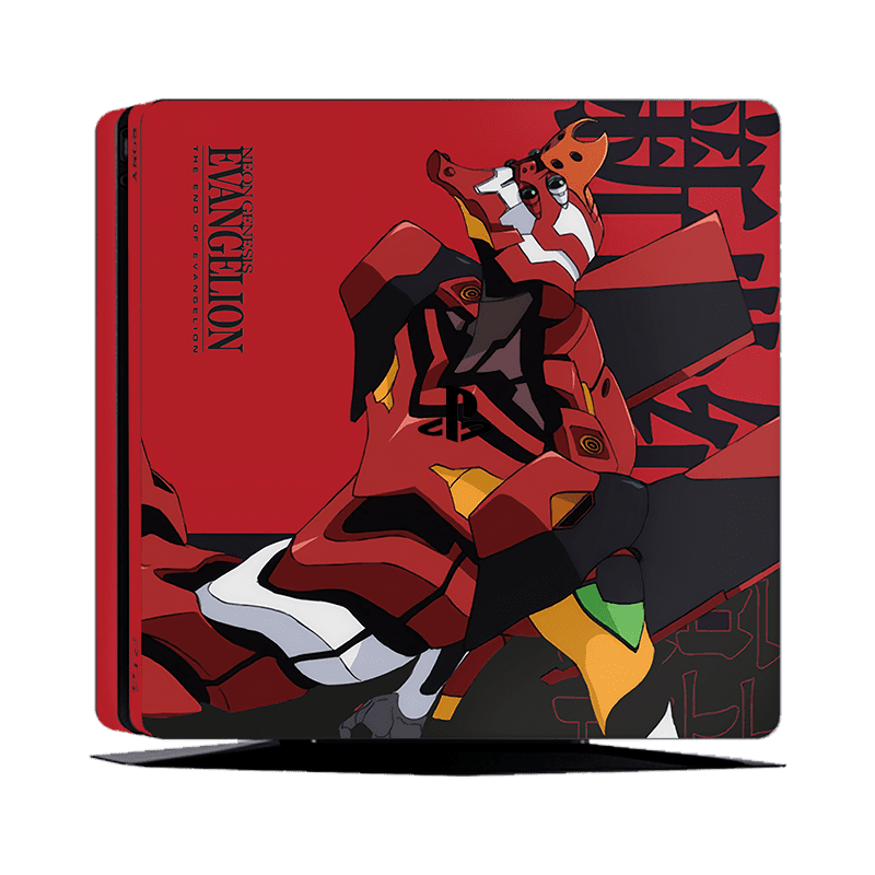 Evangelion Eva-02 PS4 Slim Bundle Skin