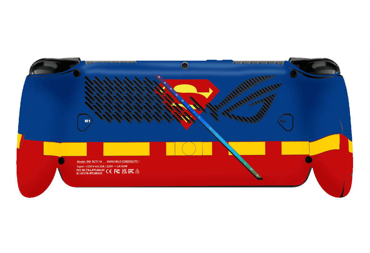 Superman ROG Xbox Ally Skin Xonebrand
