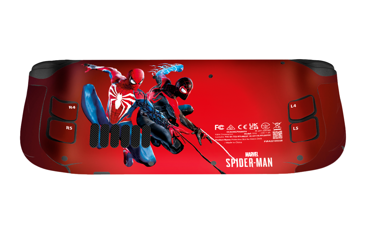 Spiderman Steam Deck Skin Xonebrand