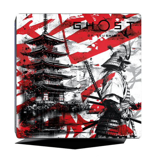 Ghost of Tsushima Skin Playstation 4 Pro Xonebrand