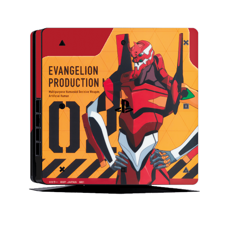 Evangelion Eva-02 PS4 Slim Bundle Skin