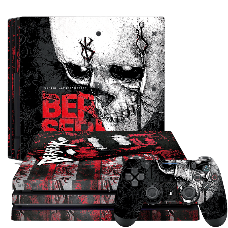 Berserk Skin Playstation 4 Pro Xonebrand