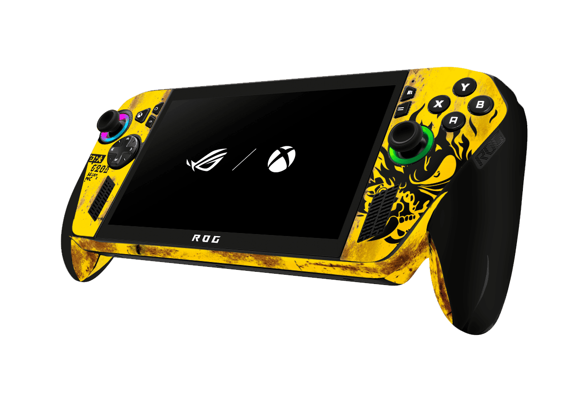 Cyberpunk ROG Xbox Ally Skin Xonebrand