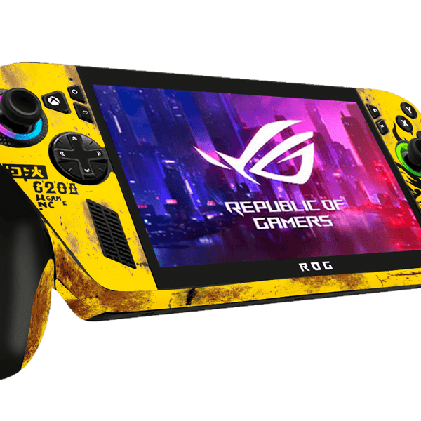 Cyberpunk ROG Xbox Ally Skin Xonebrand