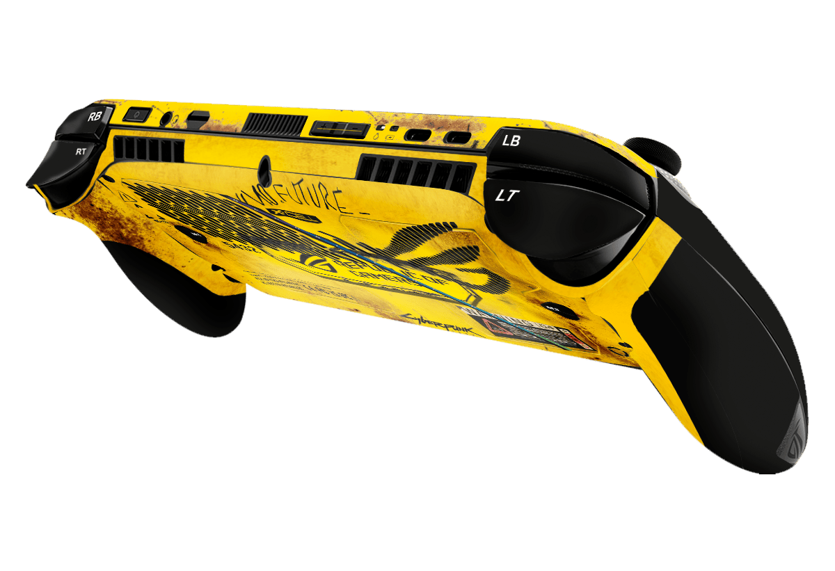 Cyberpunk ROG Xbox Ally Skin Xonebrand