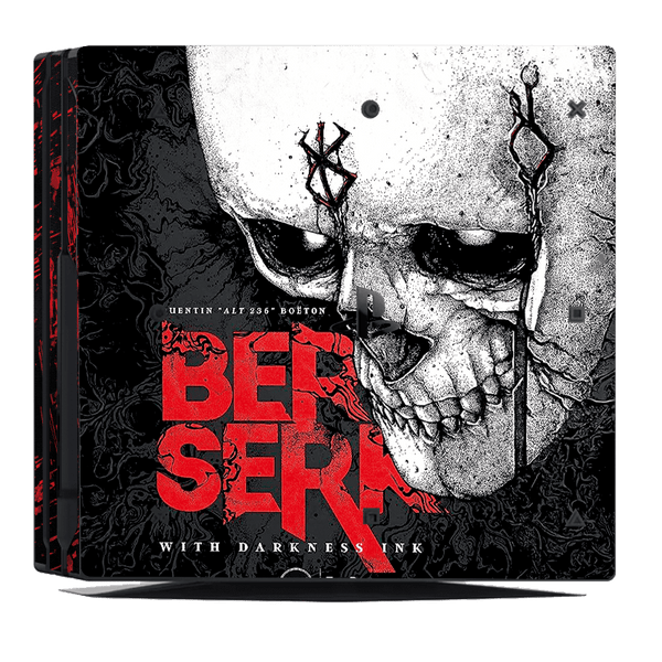 Berserk Skin Playstation 4 Pro Xonebrand
