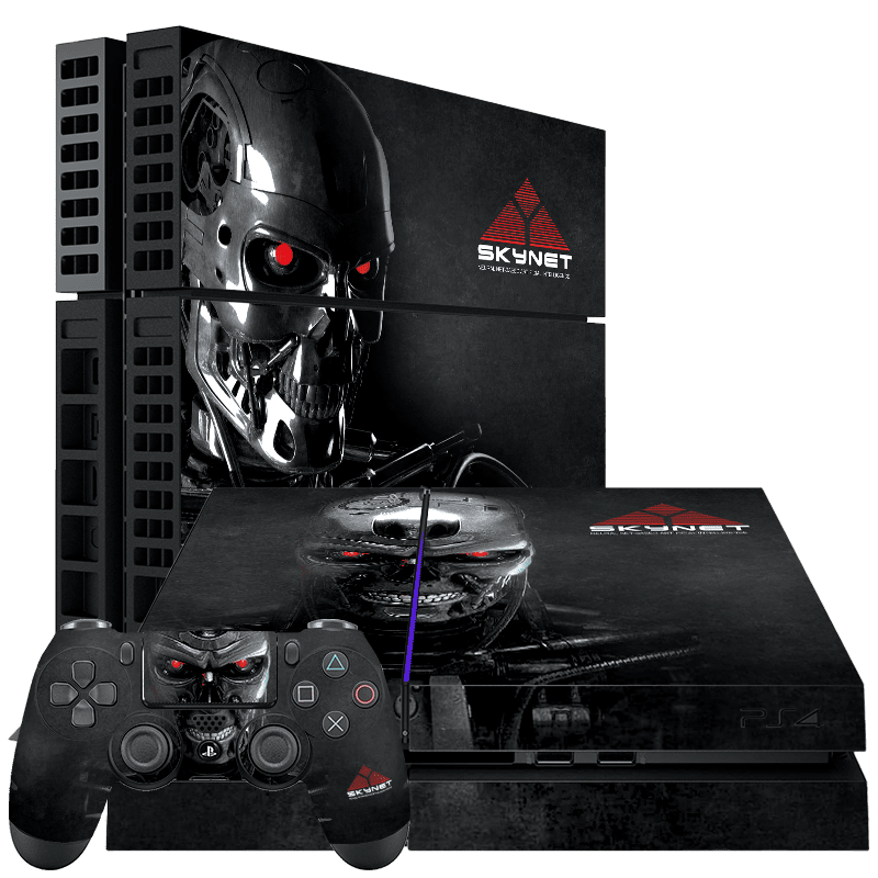 Skynet Skin Playstation 4 Fat Xonebrand