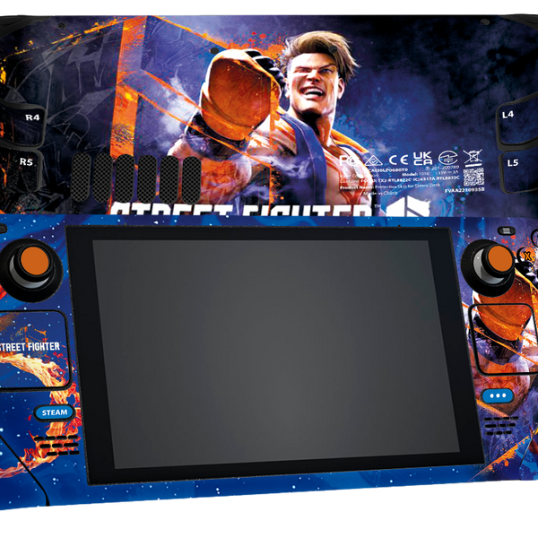 Street Fighter Steam Deck Skin Xonebrand