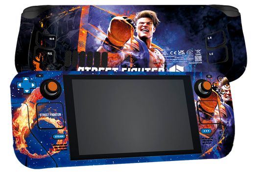 Street Fighter Steam Deck Skin Xonebrand