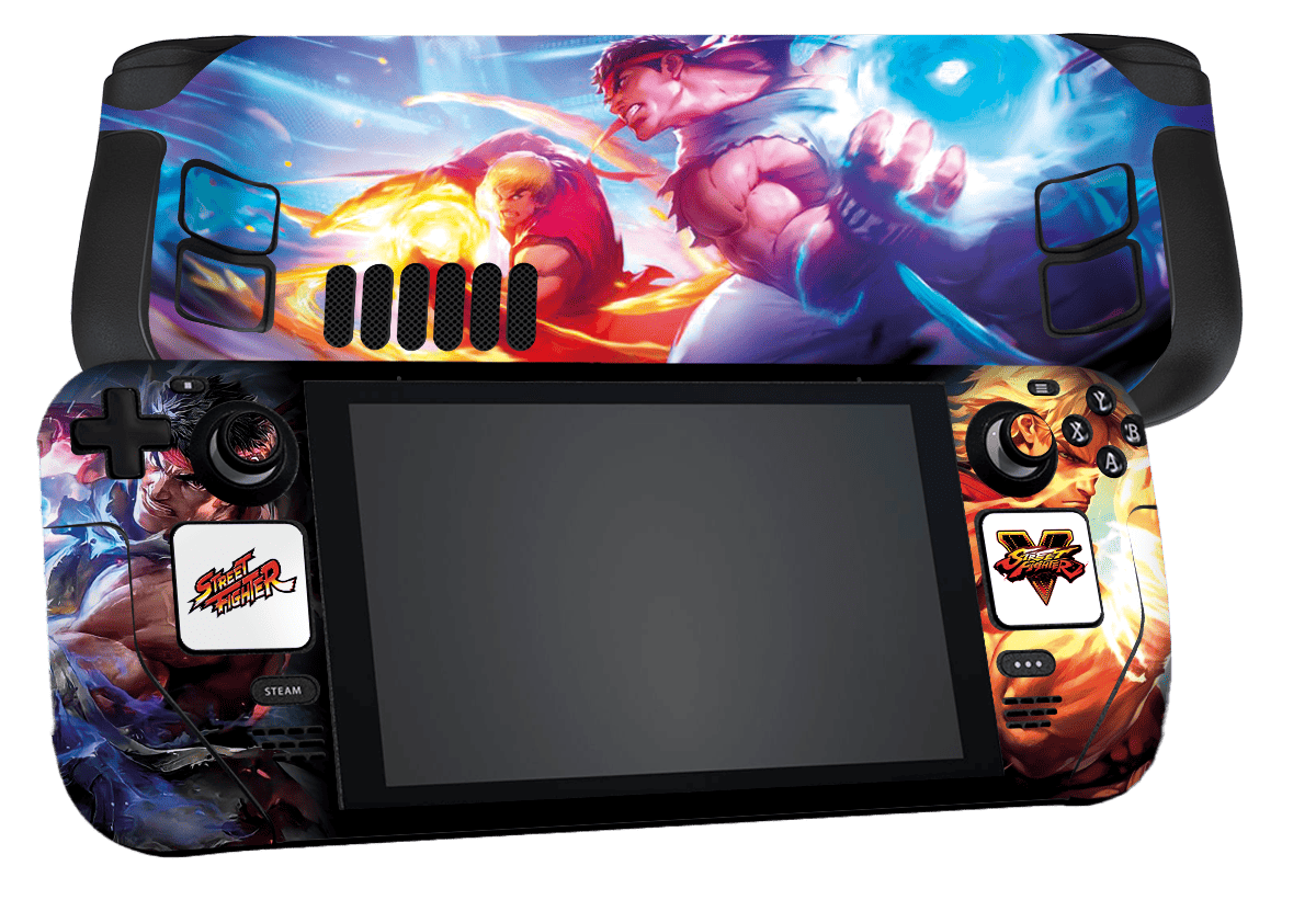 Street Fighter Steam Deck Handheld Gaming Computer Skin