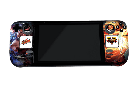 Street Fighter Steam Deck Handheld Gaming Computer Skin