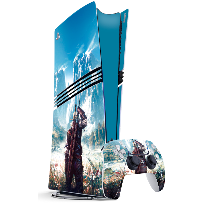 The Witcher Skin Playstation 5 Pro Xonebrand