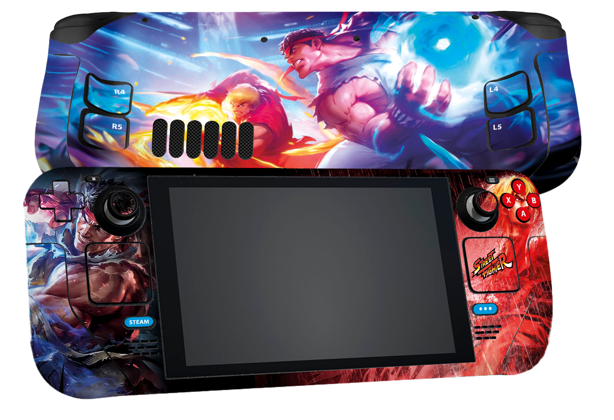 Street Fighter Steam Deck Skin