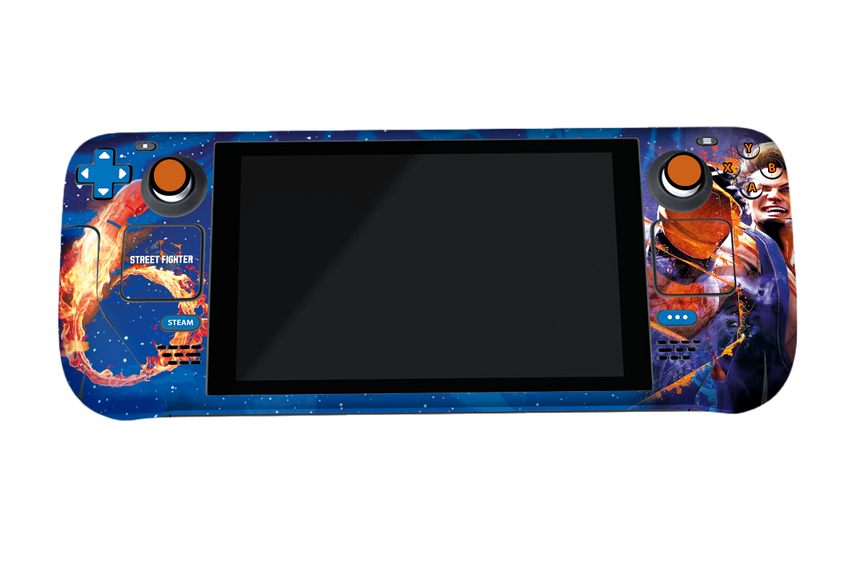 Street Fighter Steam Deck Skin Xonebrand