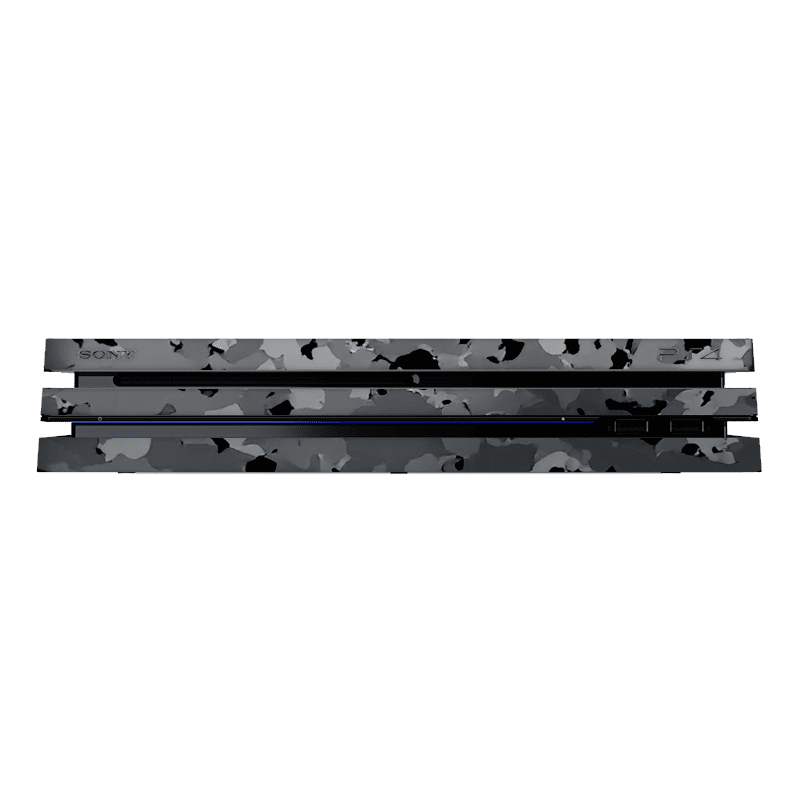 Camuflado Negro Skin Playstation 4 Pro Xonebrand