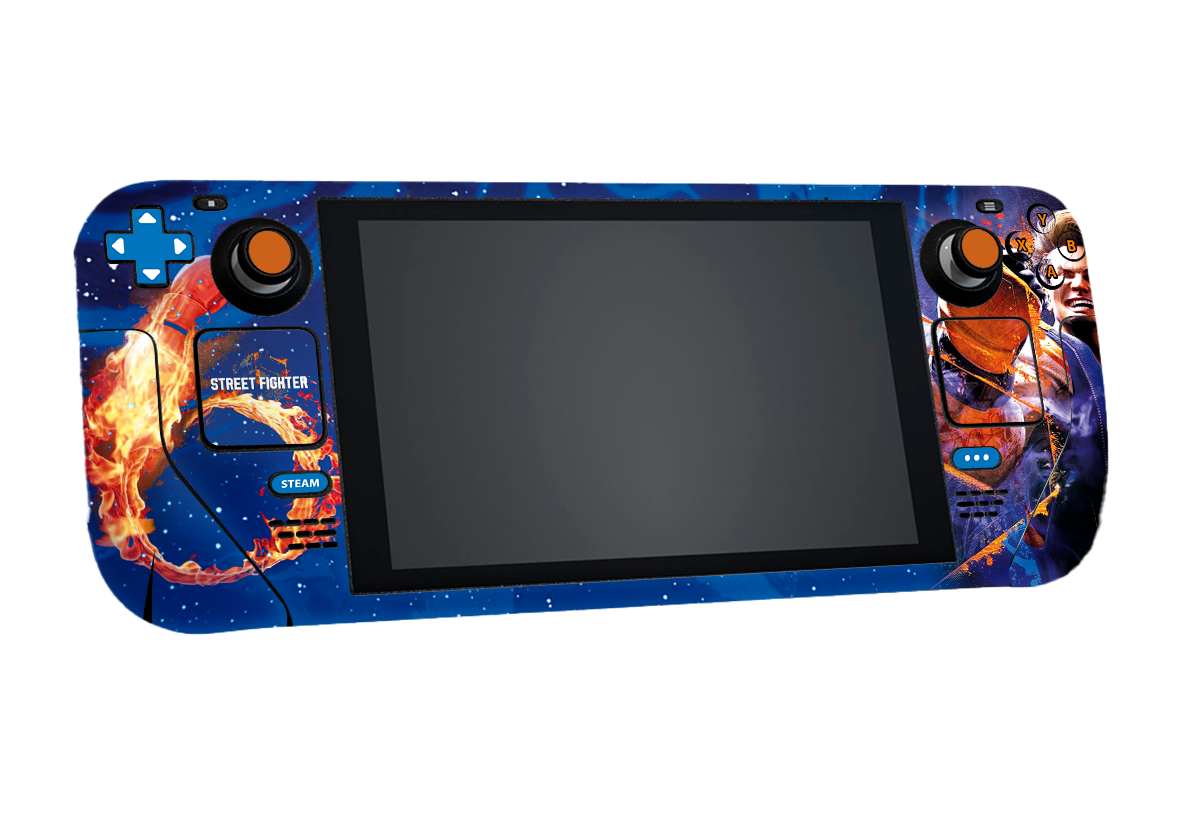 Street Fighter Steam Deck Skin Xonebrand