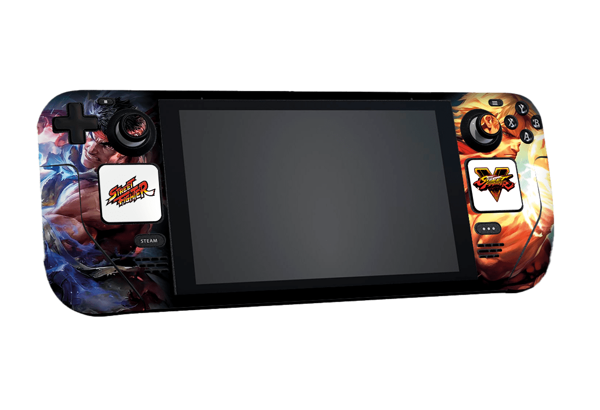 Street Fighter Steam Deck Handheld Gaming Computer Skin