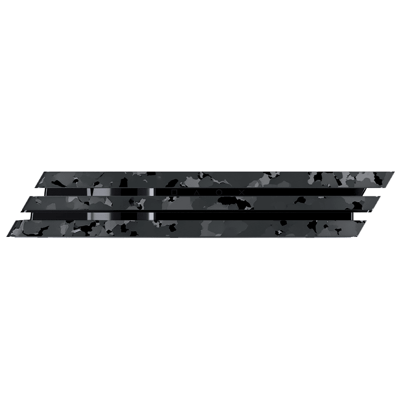 Camuflado Negro Skin Playstation 4 Pro Xonebrand