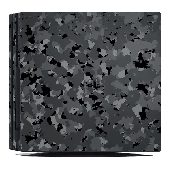 Camuflado Negro Skin Playstation 4 Pro Xonebrand