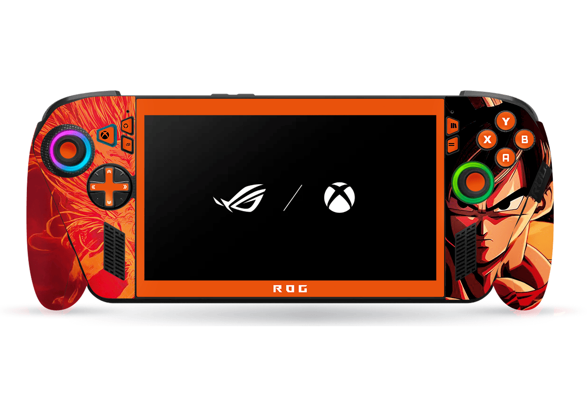 Dragon Ball Goku ROG Xbox Ally Skin Xonebrand