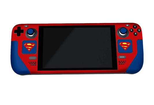 Superman Steam Deck Handheld Gaming Computer Skin