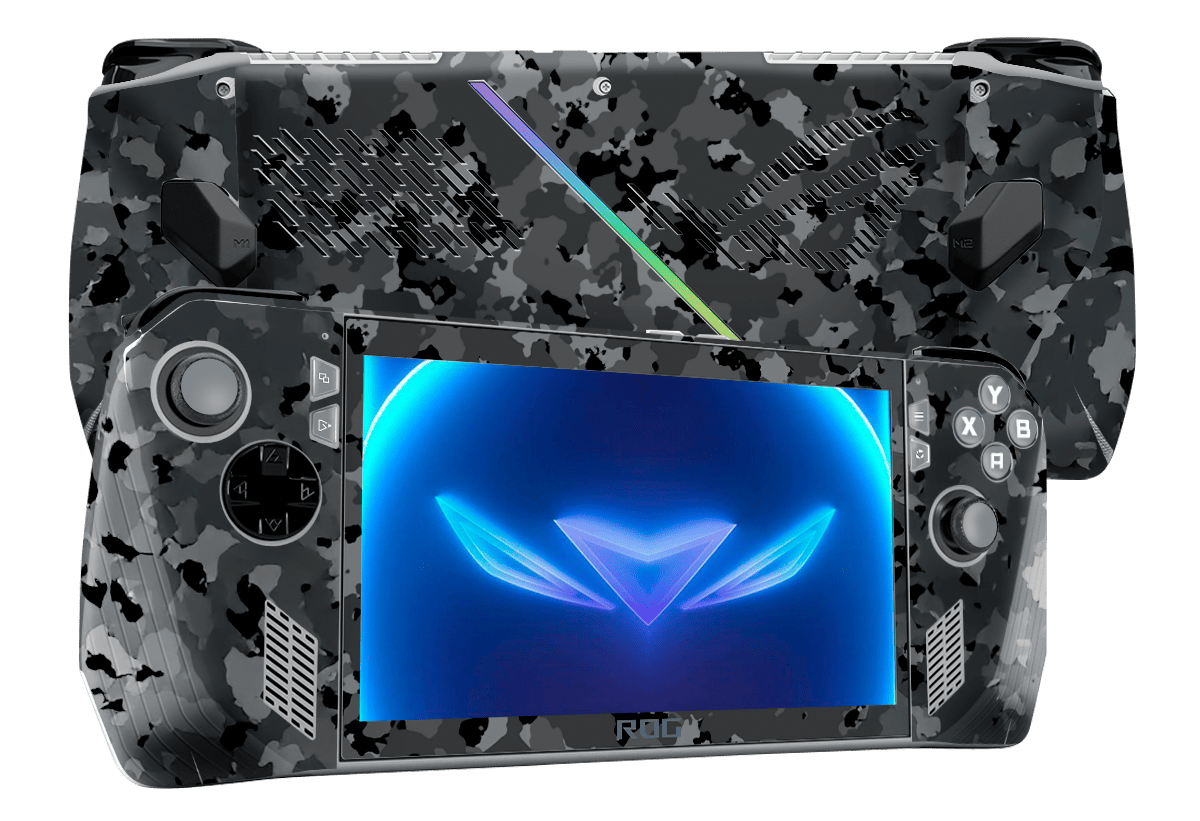 Camuflado Negro Skin Asus Rog Ally Xonebrand