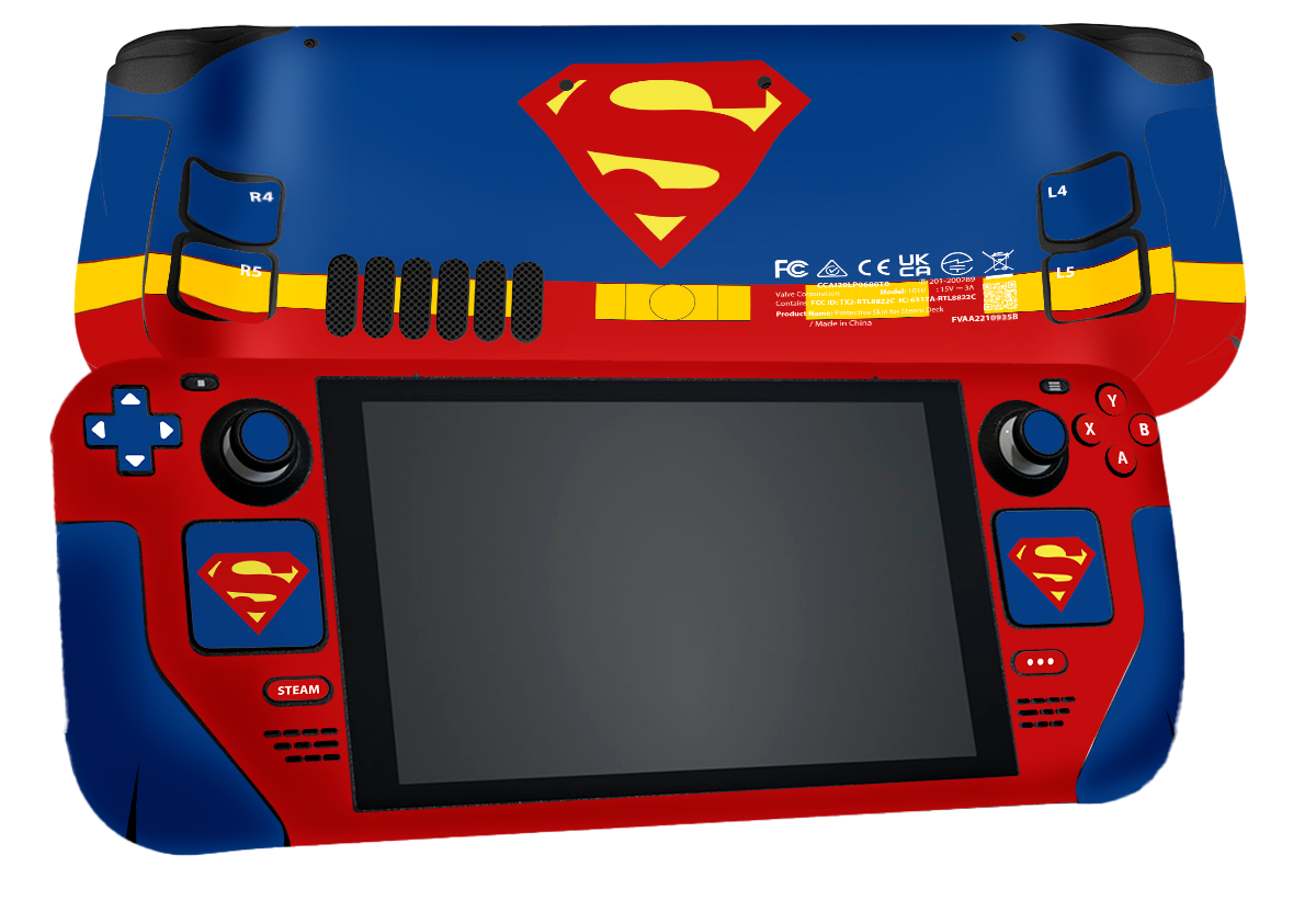 Superman Steam Deck Skin Xonebrand