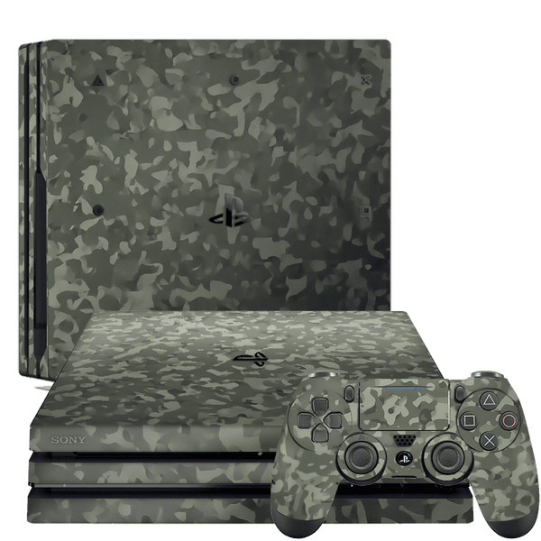 Camuflado Verde Skin Playstation 4 Pro Xonebrand