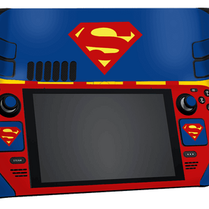 Superman Steam Deck Handheld Gaming Computer Skin