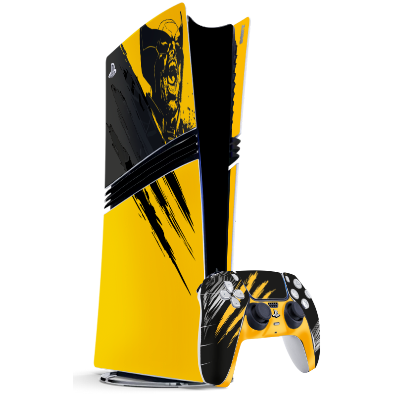 Wolverine Skin Playstation 5 Pro Xonebrand