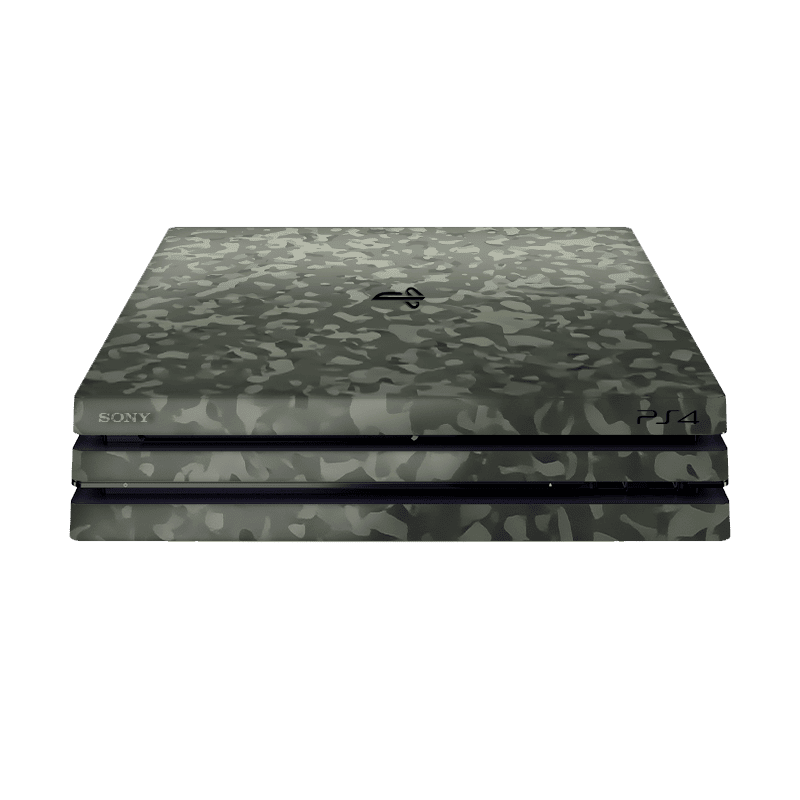 Camuflado Verde Skin Playstation 4 Pro Xonebrand
