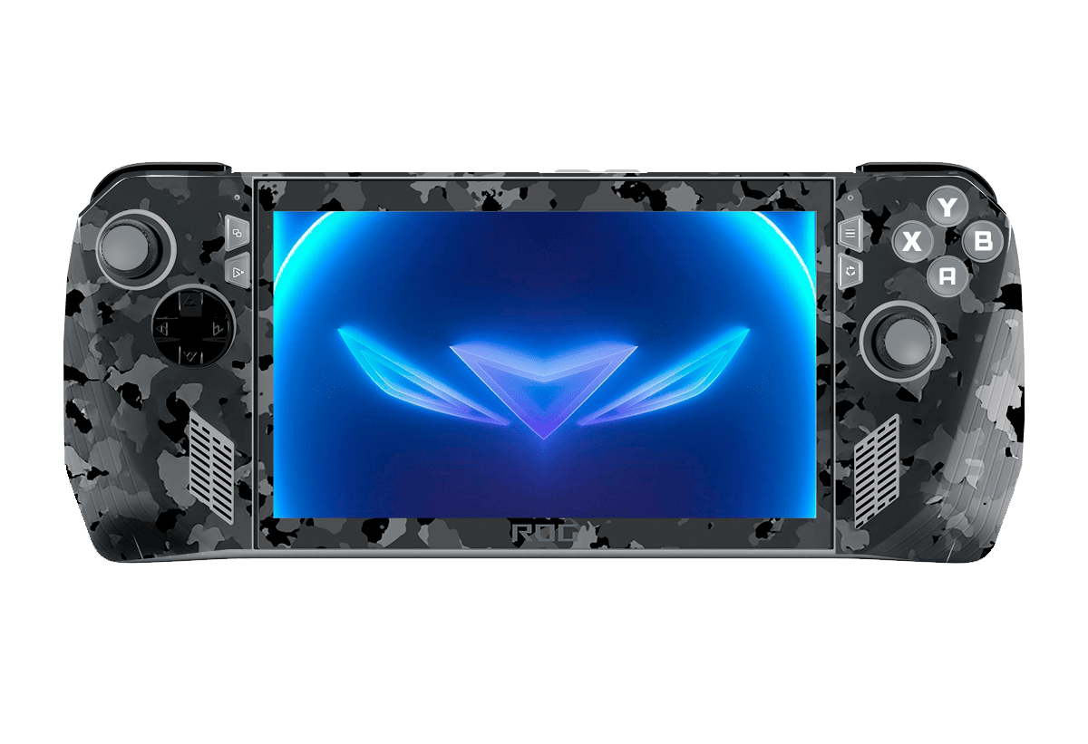Camuflado Negro Skin Asus Rog Ally Xonebrand