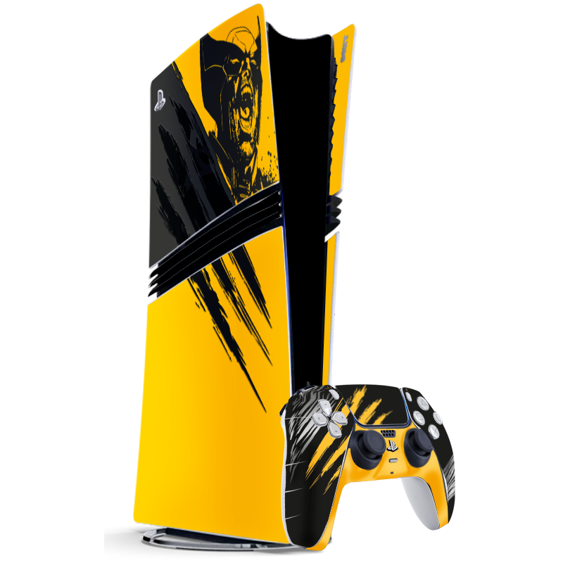 Wolverine Skin Playstation 5 Pro Xonebrand