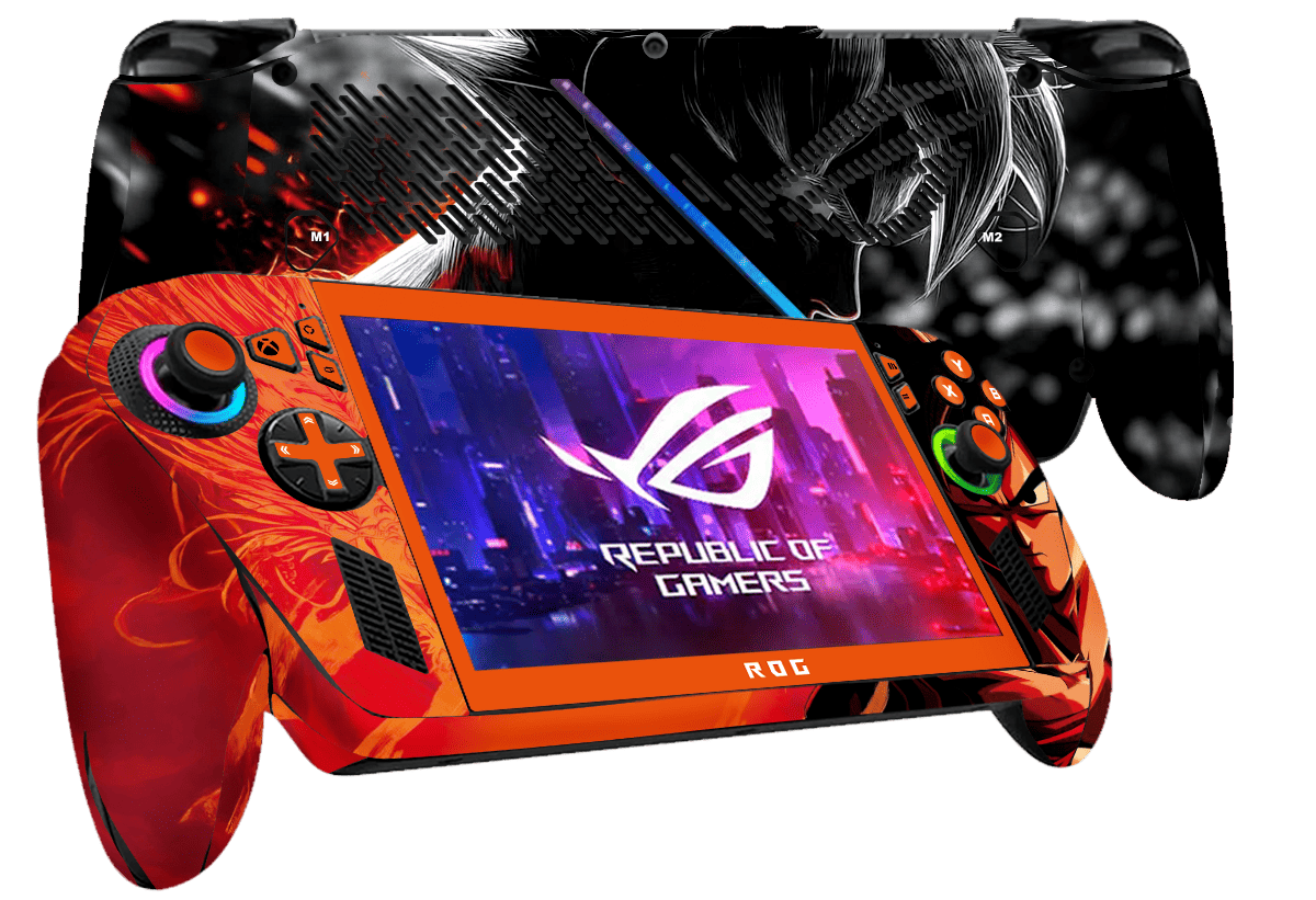 Dragon Ball Goku ROG Xbox Ally Skin Xonebrand