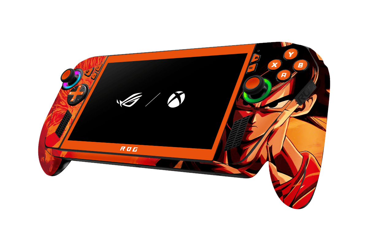 Dragon Ball Goku ROG Xbox Ally Skin Xonebrand