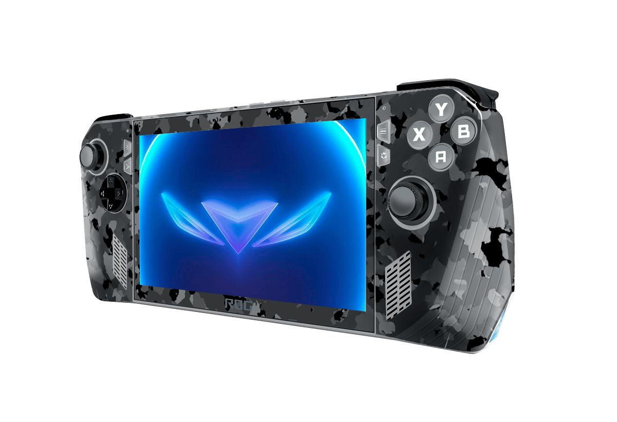 Camuflado Negro Skin Asus Rog Ally Xonebrand